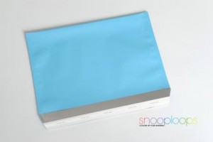 candy blau matt C5 Snooploop Folienumschlag 