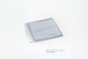 silber transluzent CD160 Snooploop Folienumschlag 